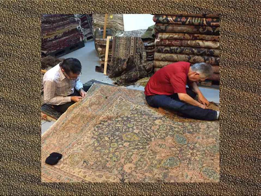 Restauration et nettoyage de tapis anciens Mons