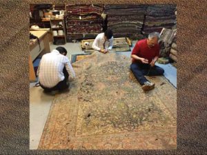 Selling oriental carpets in London